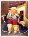 Louis XVI on a Visit to Medellin Fernando Botero